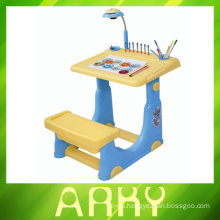 High Quality Children Learning Table With Drawing Board